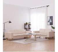 vidaXL Ensemble de Canapé 2 pcs Meuble de Salon Mobilier de Salon Canapé-Lit Sofa de Salon Maison Salle de Séjour Intérieur 276859