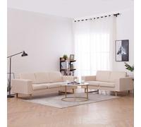 vidaXL Ensemble de Canapé 2 pcs Meuble de Salon Mobilier de Salon Canapé-Lit Sofa de Salon Maison Salle de Séjour Intérieur 276859