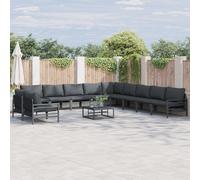vidaXL Ensemble de Meubles d'extérieur - Parfait pour Chiller dans Le Jardin ou à l'intérieur. C'est Super Confortable et tu Peux l'utiliser où tu Veux !