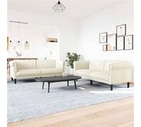 vidaXL Ensemble de Canapés 2 pcs, Chaise de canapé avec Accoudoirs et Dossier, Meuble de Salon Salle de Séjour, Moderne, 3209226