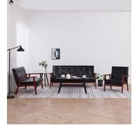 vidaXL Ensemble de Canapés 3 pcs Sofa de Salon Fauteuil de Salon Sofa de Chambre à Coucher Canapé de Salon Salle de Séjour 278398