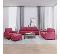Ensemble de Canapés avec Coussins Sièges Salon 3 pcs Gris Clair Velours vidaXL