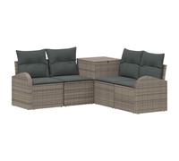 vidaXL Ensemble de Canapés 5 pc Gris et Gris foncé