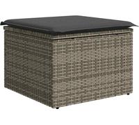 vidaXL Ensemble de canapés de jardin 9 pcs Gris