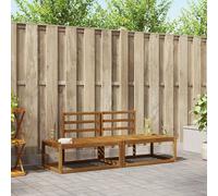 Vidaxl Ensemble De Canapés D'extérieur 2 Pcs Naturel