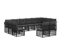 Ensemble de canapés d'extérieur Polyester meubles sectionnels salon vidaXL vidaX