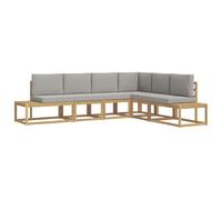 vidaXL Ensemble de canapés d'extérieur, Canapé d'extérieur, salon moderne, mobilier résistant, ensemble pour vivre confortablement sur la terrasse