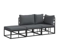 vidaXL Ensemble de canapés d'extérieur - Mobilier Lounge modulaire Moderne pour Ton Patio, résistant aux intempéries et Parfait pour Ton Jardin !