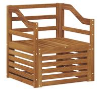 vidaXL Ensemble de canapés d'extérieur Naturel 67 x 63 x 73 cm, Canapé de Jardin, Ensemble sectionnel Moderne, Meubles de Patio résistants, Confort sur la terrasse