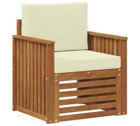 vidaXL Ensemble de canapés d'extérieur Naturel 71 x 63 x 73 cm, Canapé de Jardin, Ensemble sectionnel Moderne, Meubles de Patio résistants, Confort sur la terrasse