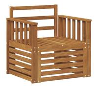 vidaXL Ensemble de canapés d'extérieur Naturel 71 x 63 x 73 cm, Canapé de Jardin, Ensemble sectionnel Moderne, Meubles de Patio résistants, Confort sur la terrasse