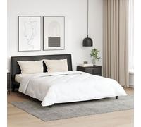 vidaXL Ensemble de Couette 3 pcs Blanc 240 x 220 cm Microfibre
