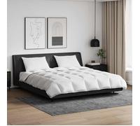 vidaXL Ensemble de Duvet avec oreiller 3 pcs Blanc Plume de canard 3377078