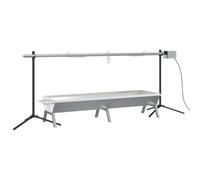 Vidaxl Ensemble De Grille Et De Plateau Automatique Pour Barbecue Inox