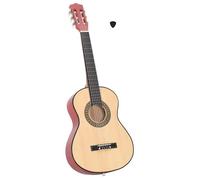 Guitare classique pour débutants et enfants 1 2 34 Tilleul Naturel