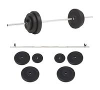 vidaXL Ensemble de haltères 30 kg