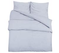 Vidaxl Ensemble De Housse De Couette Gris 200x200 Cm Microfibre Lã©Gã¿Re