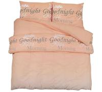 vidaXL Ensemble de housse de couette Rose 140x200 cm Coton