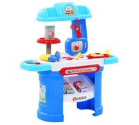 vidaXL Ensemble de jeu de docteur 15 pièces 38x30x67,5 cm