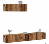 Ensemble de meuble TV mural 3 pcs vieux bois bois d'ingénierie 3329205