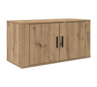 Vidaxl Ensemble De Meuble Tv Mural Montage Mural 3 Pcs Chêne Artisanal