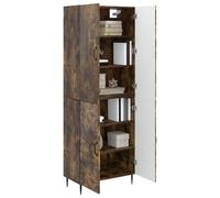 vidaXL Ensemble de Meubles 2 pcs 66 x 34,5 x 89,5 cm Bois d'ingénierie, Ensemble de Meubles abordables, Designs Modernes et Tables réglables ergonomiques pour Petits espaces