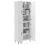 vidaXL Ensemble de Meubles 2 pcs 66 x 34,5 x 89,5 cm Bois d'ingénierie, Ensemble de Meubles abordables, Designs Modernes et Tables réglables ergonomiques pour Petits espaces