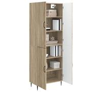 vidaXL Ensemble de Meubles 2 pcs 66 x 34,5 x 89,5 cm Bois d'ingénierie, Ensemble de Meubles abordables, Designs Modernes et Tables réglables ergonomiques pour Petits espaces