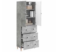 vidaXL Ensemble de Meubles 2 pcs 66 x 34,5 x 90 cm Bois d'ingénierie, Ensemble de Meubles Adaptable, pièces Modernes et élégantes pour Votre Salon, Bureau ou Maison, Design Pratique