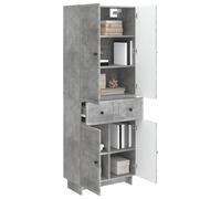 vidaXL Ensemble de Meubles 2 pcs 66 x 34,5 x 90 cm Bois d'ingénierie, Ensemble de Meubles d’extérieur stylés, Repas en Patio, détente Polyvalente pour Petits espaces et balcons