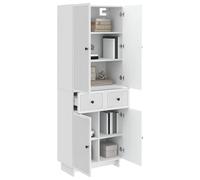 vidaXL Ensemble de Meubles 2 pcs 66 x 34,5 x 90 cm Bois d'ingénierie, Ensemble de Meubles d’extérieur stylés, Repas en Patio, détente Polyvalente pour Petits espaces et balcons
