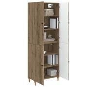 vidaXL Ensemble de Meubles 2 pcs 66 x 34,5 x 90 cm Bois d'ingénierie, Mobilier Adaptable et Polyvalent pour Salon, Salle à Manger, et Plus, Pratique et Moderne, Essentiel pour Gagner de l'espace