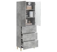 vidaXL Ensemble de Meubles 2 pcs 66 x 34,5 x 90 cm Bois d'ingénierie, Set Ajustable, Meubles modulables, aménagement Confortable, Style Pratique, Gain de Place pour Le Salon