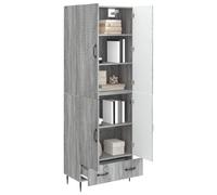 vidaXL Ensemble de Meubles 2 pcs 66 x 34,5 x 95 cm Bois d'ingénierie, Ensemble de Meubles Modernes, Pratique pour l'extérieur, Gain de Place, Style pour Salon, sièges Confortables