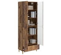 vidaXL Ensemble de Meubles 2 pcs Bois Ancien Bois d'ingénierie, Ensemble de Meubles de Bureau Chic, Salon Moderne, déco Fonctionnelle, Compact et stylé pour Tous Les espaces