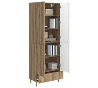 vidaXL Ensemble de Meubles 2 pcs Chêne Artisanal Bois d'ingénierie, Ensemble de Meubles de Bureau Chic, Salon Moderne, déco Fonctionnelle, Compact et stylé pour Tous Les espaces