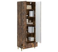 vidaXL Ensemble de Meubles 2 pcs Chêne fumé Bois d'ingénierie, Ensemble de Meubles de Bureau Chic, Salon Moderne, déco Fonctionnelle, Compact et stylé pour Tous Les espaces