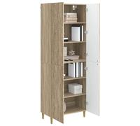 vidaXL Ensemble de Meubles 2 pcs Chêne Sonoma Bois d'ingénierie, Ensemble Moderne de Salon, sièges Confortables, agencement modulable, Meubles Flexibles pour intérieur et extérieur
