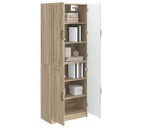 vidaXL Ensemble de Meubles 2 pcs Chêne Sonoma Bois d'ingénierie, Solutions de Meubles Ajustables pour Salon Compact, Design Polyvalent, Durable et Options Confortables