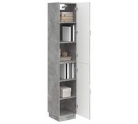 vidaXL Ensemble de Meubles 2 pcs Gris béton Bois d'ingénierie, Ensemble de Meubles chez soi, Arrangement stylé, mobilier de Jardin modulable, Collection déco Polyvalente