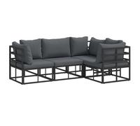 vidaXL Ensemble de Meubles de Jardin - Parfait pour Le Patio, la terrasse ou Le Jardin. Ce canapé modulaire est Top pour Les apéros et Les Repas Dehors.