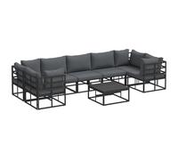 vidaXL Ensemble de Meubles de Jardin pour Ton Patio - C'est modulable et Flexible pour Ton Jardin. Il résiste aux intempéries et Vient avec des Coussins Super Confortables.