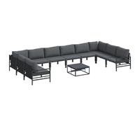 vidaXL Ensemble de Meubles de Jardin pour Ton Patio, Ton Salon, ta terrasse ou Ton Jardin. Idéal pour Chiller au Bord de la Piscine !