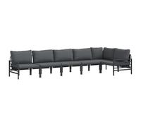 vidaXL Ensemble de Meubles de Jardin - Super pour Ton Jardin, ce Coin Salon est Parfait pour Chiller dans ta Cour. Il est résistant aux intempéries, Donc idéal pour Les événements en extérieur et pou
