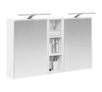 vidaXL Ensemble de Meubles de Salle de Bain 3 pcs 106 x 16 x 62,5 cm, Rangement élégant pour Salle de Bain, Ensemble Modern, étagères murales stylées, Meubles contemporains, Accessoires Luxe