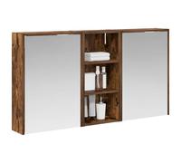vidaXL Ensemble de Meubles de Salle de Bain 3 pcs 116 x 16 x 62,5 cm, Rangement élégant pour Salle de Bain, Ensemble Modern, étagères murales stylées, Meubles contemporains, Accessoires Luxe