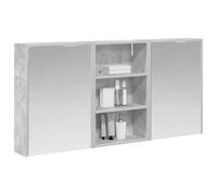 vidaXL Ensemble de Meubles de Salle de Bain 3 pcs 126 x 16 x 62.5 cm, Rangement élégant pour Salle de Bain, Ensemble Modern, étagères murales stylées, Meubles contemporains, Accessoires Luxe