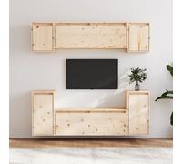 vidaXL Ensemble de meubles de salle de bain Noir Aggloméré