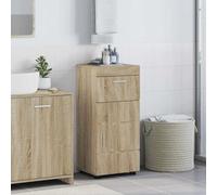 vidaXL Ensemble de Meubles de Salle de Bain TULUM Chêne Sonoma