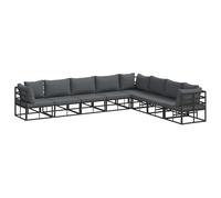 vidaXL Ensemble de Meubles d'extérieur pour Le Jardin, la terrasse ou Le Patio. Il résiste aux intempéries et il est Top pour l'extérieur. Tu Peux Le Personnaliser à ta manière, et il a Un Style Mode